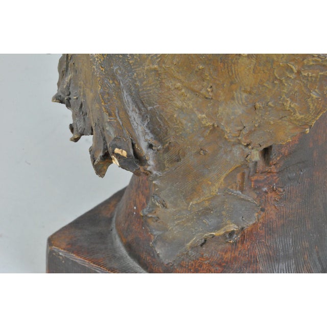 19th Century Orientalist Terracotta Bust of an Arab For Sale - Image 10 of 18