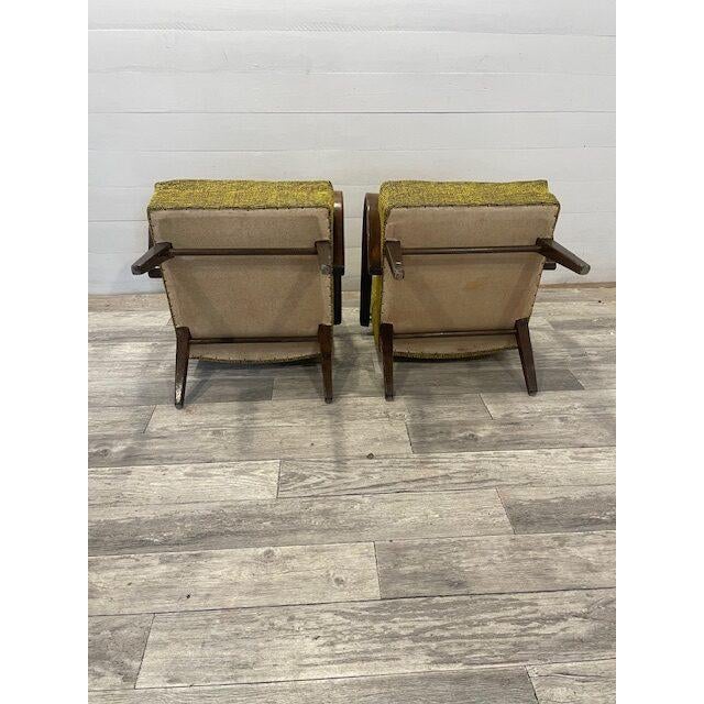 Textile Vintage Chairs from Jaroslav Smidek, 1960s For Sale - Image 7 of 8