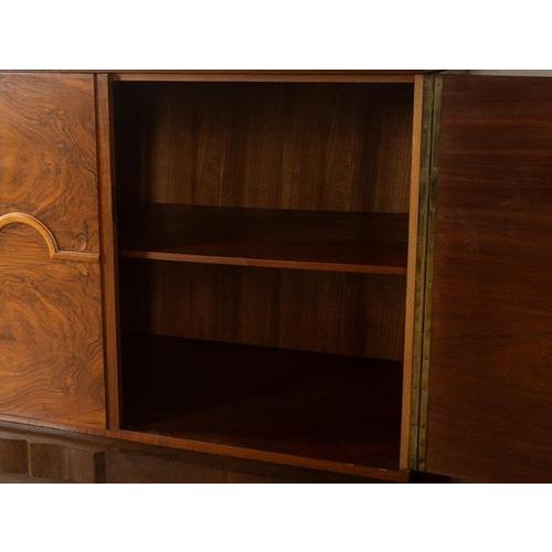 Art Deco Sideboard in Burr Walnut Veneer, 1920s For Sale - Image 10 of 12
