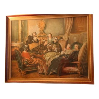 P. Matthijs, Castle Interior, 1954, Framed For Sale