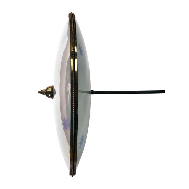 Mid-Century Modern Vintage Pendant Lamp by Pietro Chiesa for Fontana Arte, 1950s For Sale - Image 3 of 8