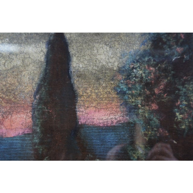 Black Early 20th Century "Dance of Apollo with Muses" Grand Tour Figurative Oil Painting, Framed For Sale - Image 8 of 13