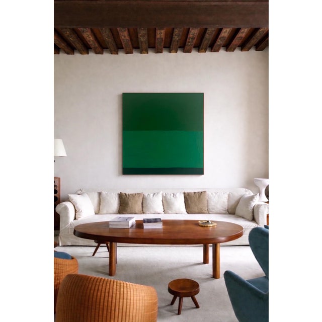 Textile Bodasca, Timeless Green, 2026, Acrylic and Canvas For Sale - Image 7 of 11