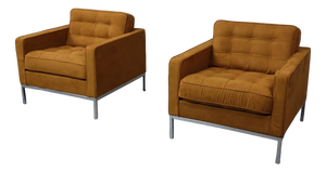 Lounge Chairs by Florence Knoll Bassett for Knoll International, 1970s, Set of 2