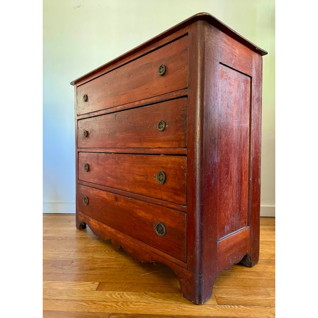 Late 19th Century Late 1800s American Chest of Drawers For Sale - Image 5 of 9