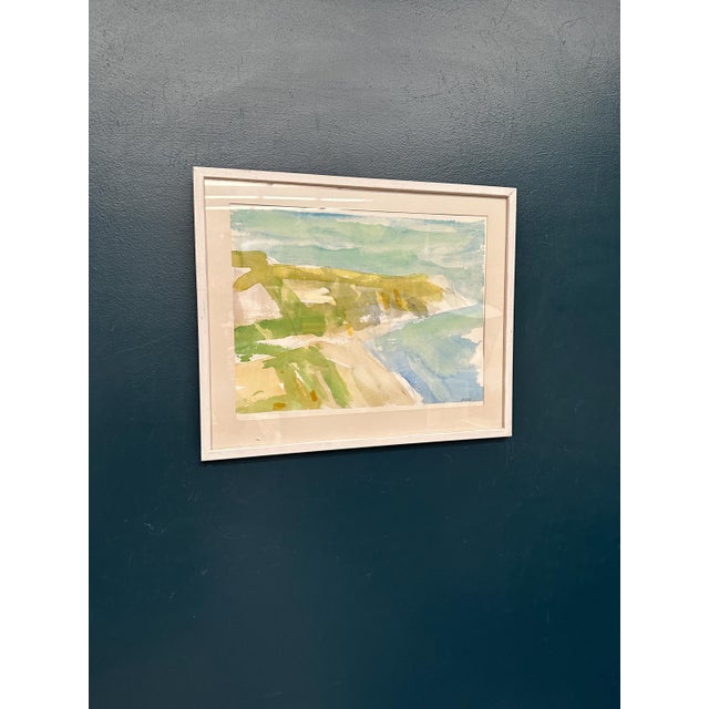 Lars Bertle, Ireviken, Gotland, 1960s, Watercolor on Paper, Framed For Sale - Image 11 of 13