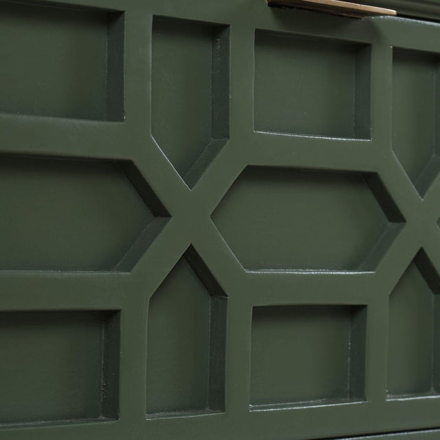 Chippendale Style Two-Door China Cabinet For Sale - Image 13 of 14