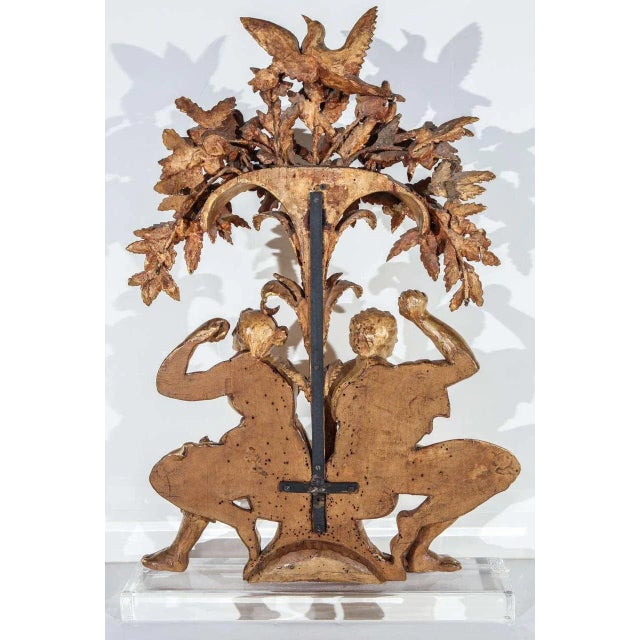 18th Century Tree of Life Sculpture with Figures For Sale - Image 9 of 9
