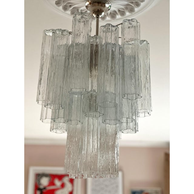 Murano Glass Tronchi Chandeliers, Set of 2 For Sale - Image 13 of 14