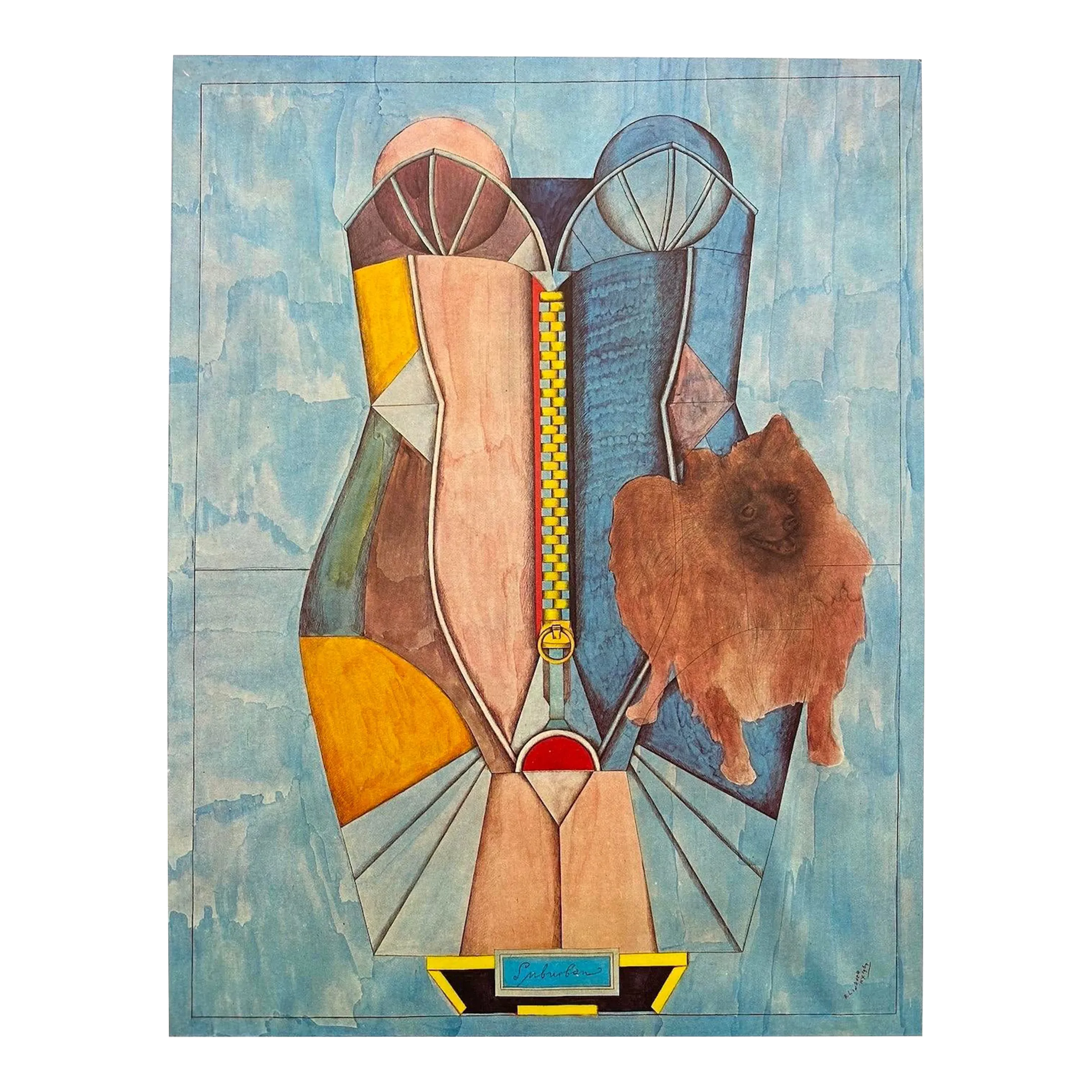 Richard Lindner Vintage 1977 Maeght Editeur Pop Art