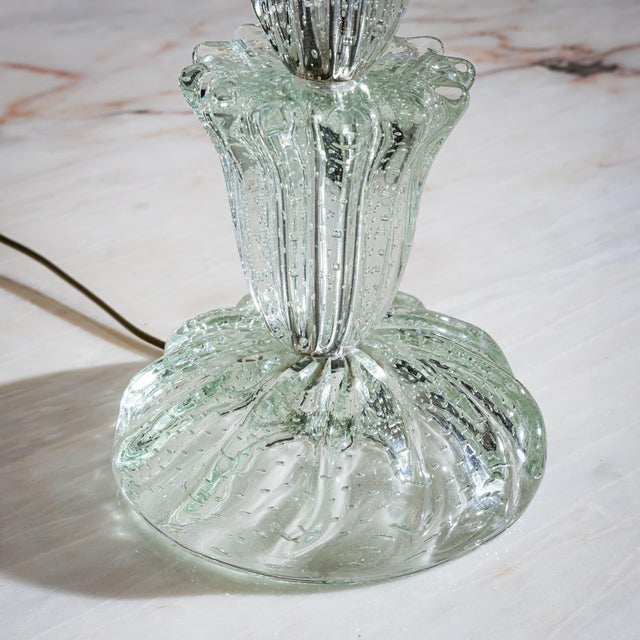 1940s 1940s Table Lamp, Attributed to Barovier & Toso For Sale - Image 5 of 9
