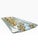 Vintage Textured Glass Tray With Raised Gold Fleur-De-Lis Motif For Sale - Image 4 of 5