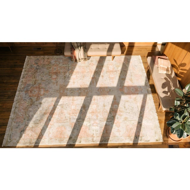 Early 20th Century Turkish Cotton Kayseri Carpet ( 9' x 12'6" - 275 x 380 ) For Sale - Image 10 of 10