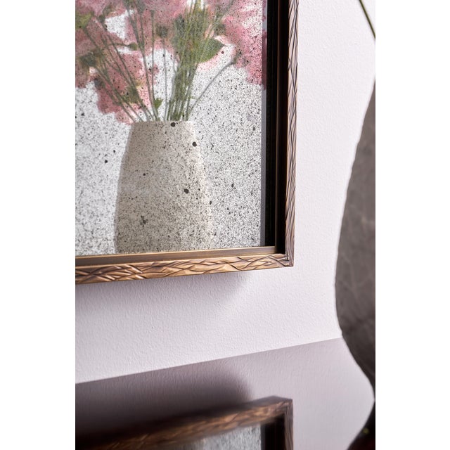 Brass Brass Lineage Mirror Wall Mirror Brass For Sale - Image 8 of 8