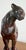 Art Deco Style Patinated Bronze Charging Panther Sculpture on Tiered Base – Hollywood Regency Statement Piece For Sale In Naples, FL - Image 6 of 17
