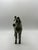 Metal Vintage Cast Metal Horse Figurine With Aged Silver Patina For Sale - Image 7 of 7