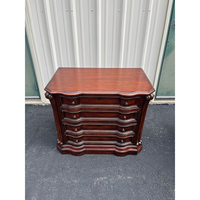 English Hooker 'Seven Seas Collection' Two-Drawer Lateral Filing Cabinet For Sale - Image 3 of 12
