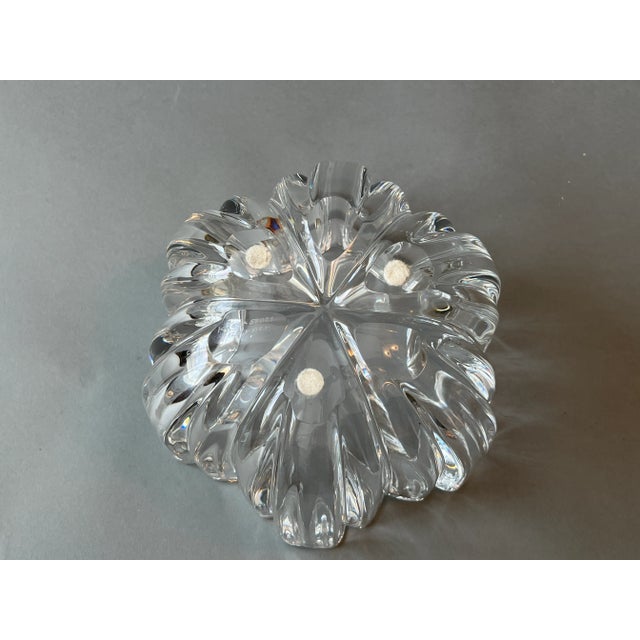 Vintage Kosta Boda Crystal "Olivia" Line Bowl Designed by Anna Ehrner For Sale - Image 10 of 12