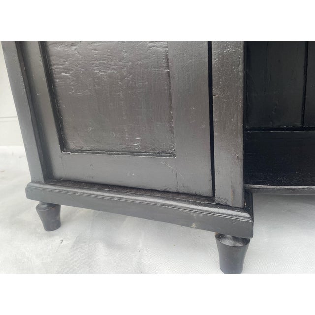 Antique Black Sideboard, 1890s For Sale - Image 11 of 18