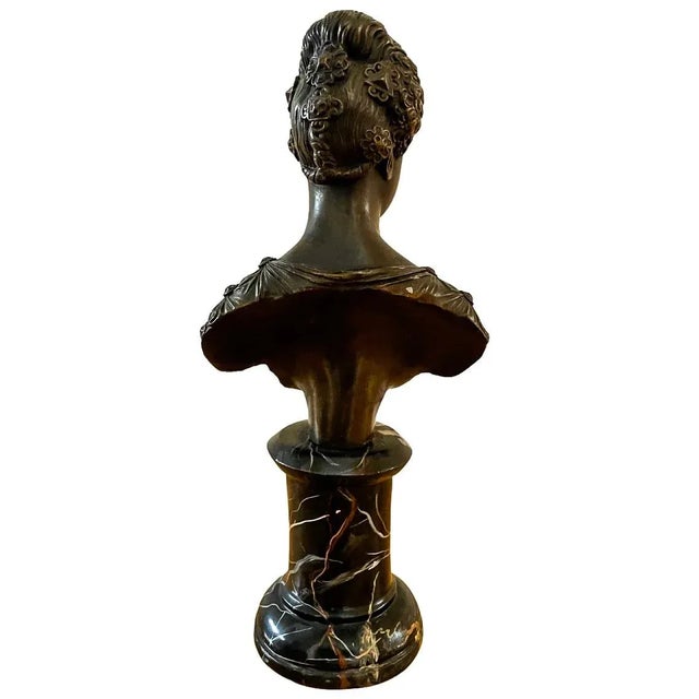 De Medicis Portrait Busts of King Henry IV & Queen Maria De Medici - A Pair For Sale - Image 9 of 12