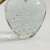Late 20th Century Glass Apple Paperweight With Brass Stem For Sale - Image 5 of 6
