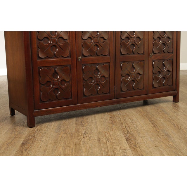 Henredon Modern Walnut Credenza For Sale - Image 9 of 18