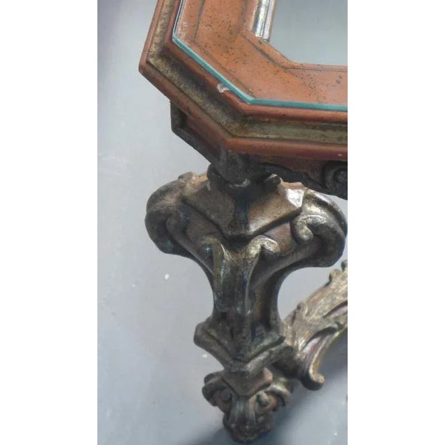 Late 19th Century Venetian Silver Gilt Carved Wood Coffee Table For Sale In New York - Image 6 of 9
