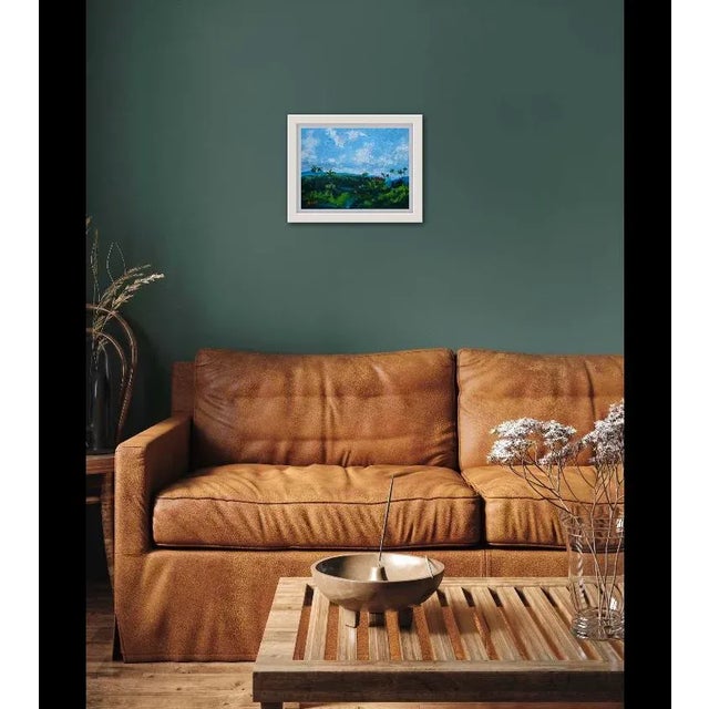 "Tradewinds in the Palms, Maui, Hawaii" Modern Impressionist Landscape Maui Hawaii For Sale In Reno/Lake Tahoe - Image 6 of 12