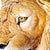 Large Lion's Head Wall Relief in Majolica Ceramic, Italy, 1960s For Sale - Image 4 of 17
