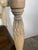 Wood French Provincial Style Bench W/ Rush Seat & Leather Cushion For Sale - Image 7 of 16