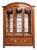 Authentic Marzorati Italian display cabinet, distinguished by its grand architectural scale, refined craftsmanship, and...