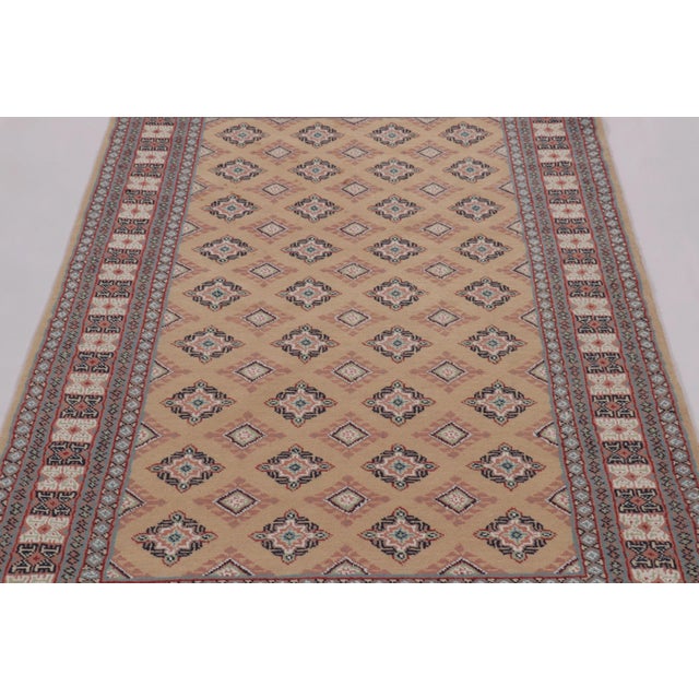 This vintage 4x6 Bokhara tribal rug is among the most exciting new additions to Rug & Kilim’s Collection; from a newly...