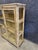 1970s Distressed Wood Glass Front Display Cabinet For Sale - Image 4 of 6