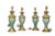 Exquisite Suite of Four Theodore Deck Ormolu-Mounted Celadon Green Porcelain Lamps – In the Chinese Taste This rare suite...
