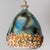 Green Blue Ceramic Pendant Light, Denmark, 1970s For Sale - Image 4 of 18