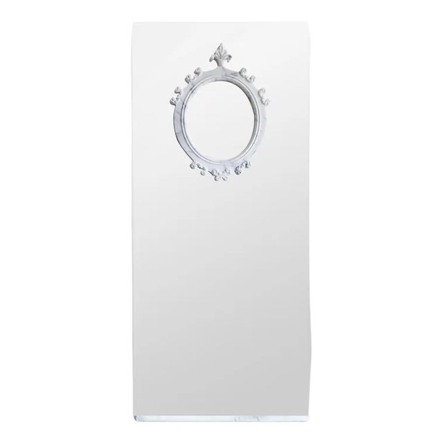 Marble Neo Baroque Frame Mirror by Roberto Semprini For Sale