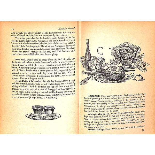 "Alexandre Dumas' Dictionary of Cuisine" 1958 Colman, Louis [Edited, Abridged, Translated By] For Sale - Image 9 of 12