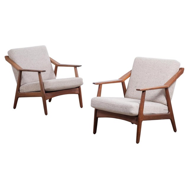 Teak Lounge Chairs by H. Brockmann-Petersen for Randers Møbelfabrik, 1960s, Set of 2 For Sale - Image 13 of 13