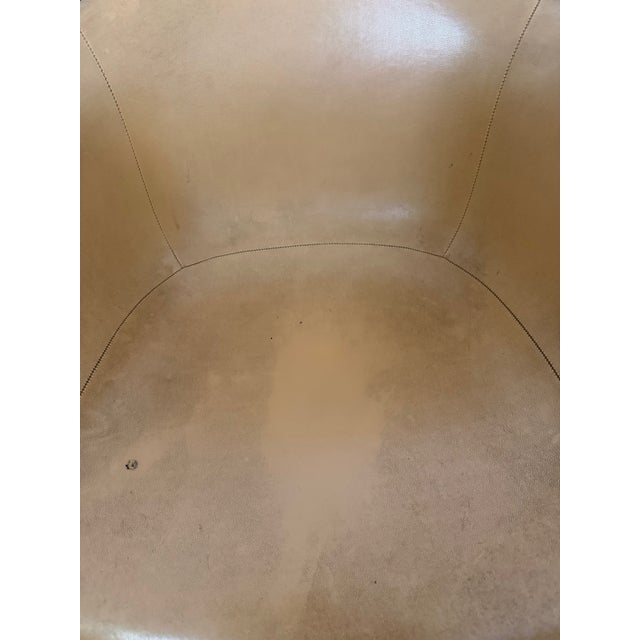 Eames for Herman Miller Mid-Century Mustard Padded Fiberglass Swivel Office Chair For Sale In Los Angeles - Image 6 of 12