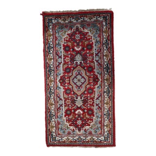 1970s, Handmade Vintage Persian Hamadan Rug 2.2' X 4.7' For Sale