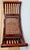 Late 20th Century Vintage Roman-Style Mahogany Curule Bench With Hand-Caned Seat, 32" For Sale - Image 5 of 12