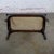 Early to Mid-20th Century Chinese Chippendale Petite Coffee Table Walnut With Black Glass Inset Top For Sale - Image 18 of 18