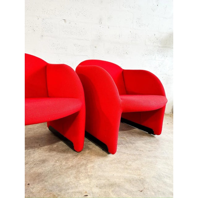 Mid-Century Modern Pierre Paulin “Ben” Lounge Chairs for Artifort For Sale - Image 3 of 6