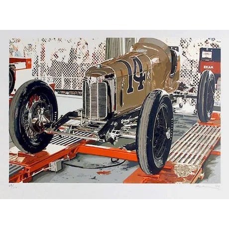 Ron Kleemann, "Old Indy," Silkscreen For Sale