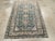 This Mid-20th century Persian Malayer rug, measuring 3' 9" x 5' 9", is a finely woven piece that captures the rustic charm...