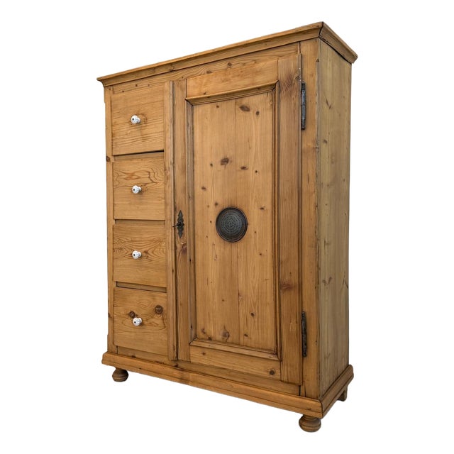 Biedermeier Bread Cupboard For Sale