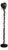 Arts & Crafts French Handmade Sculptural Floor Lamp For Sale
