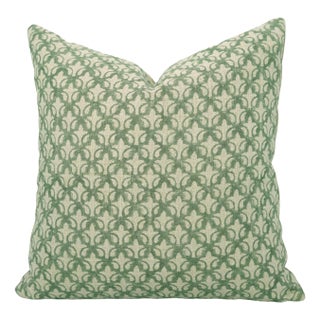 Fabdivine Designer Block Print Cushion Cover 22x22 Inch- Rajputana Jaal For Sale