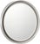 Visual Comfort Thomas O'Brien for Visual Comfort Signature Tricia 24" Illuminated Round Mirror in Polished Nickel For Sale - Image 4 of 11