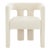 Sloane Cream Velvet Chair For Sale